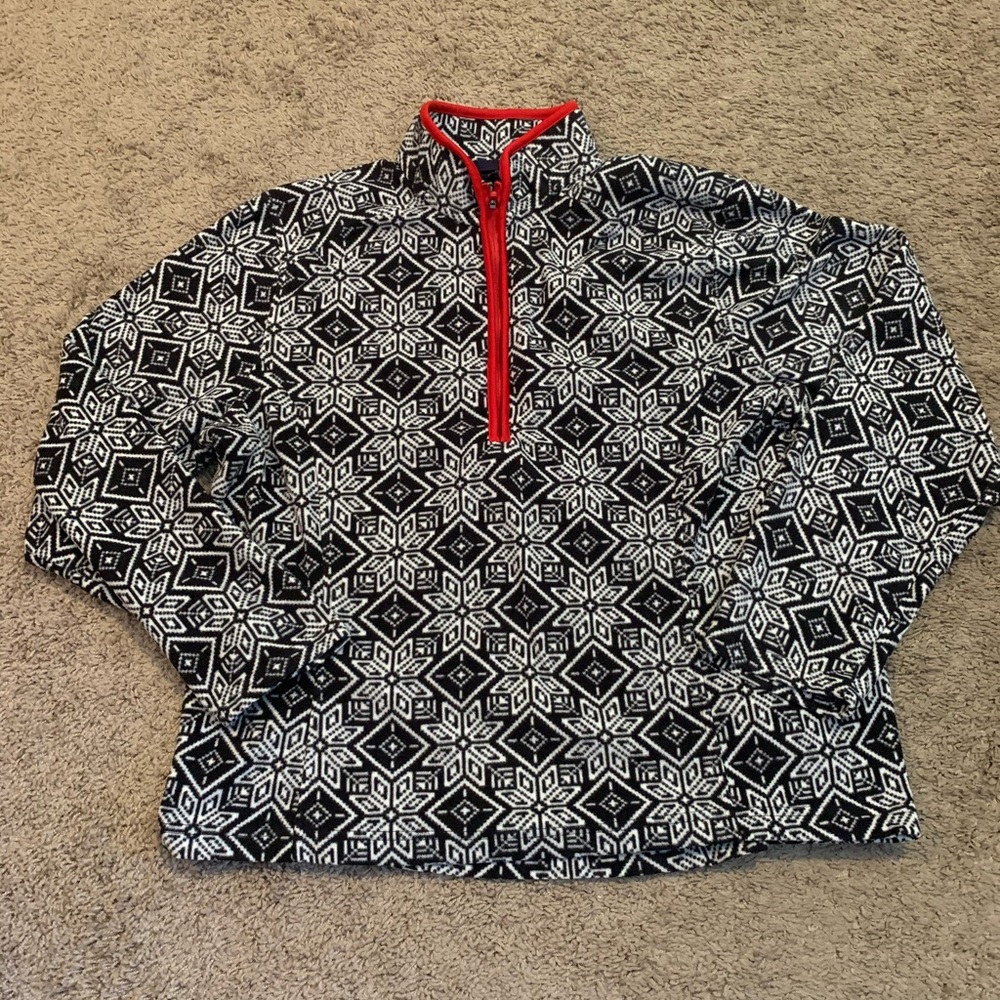 Girl’s Lands’ End Fleece Sweatshirt L 14/16
